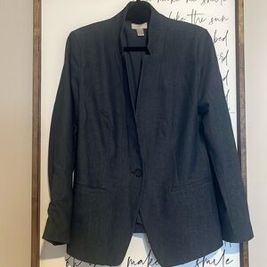 LOFT Outlet Grey Fully Lined Blazer